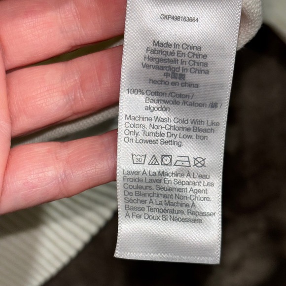 Madewell Women's Pullover Sweater Size M Off White Knit Short Sleeve‎ Top - Picture 8 of 11